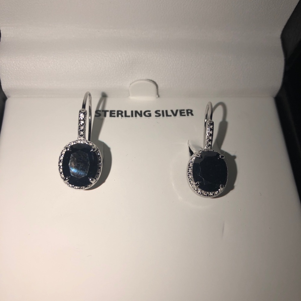 Sapphire earrings gorgeous!